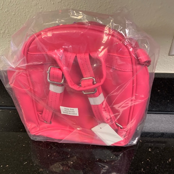 Hot Pink Sequin Tik Tok Mini Backpack 🎒 - Picture 2 of 4
